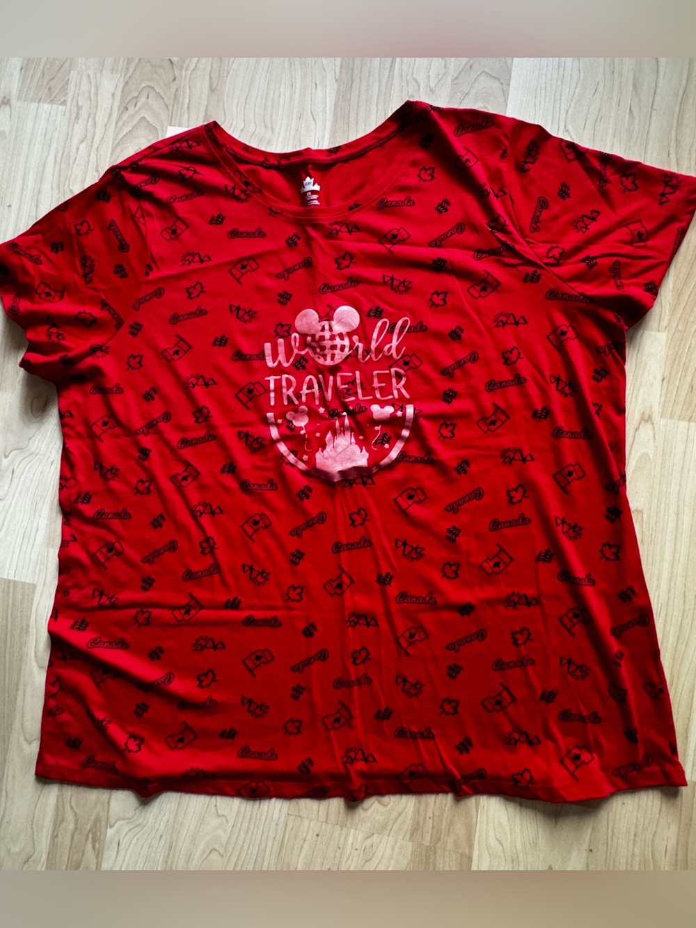 Homemade ‘World Traveler’ Graphic Tee for Epcot